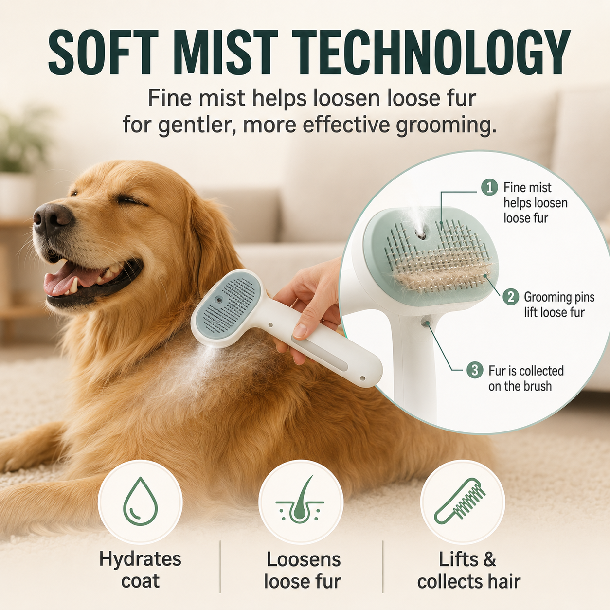 PurePath Grooming Brush