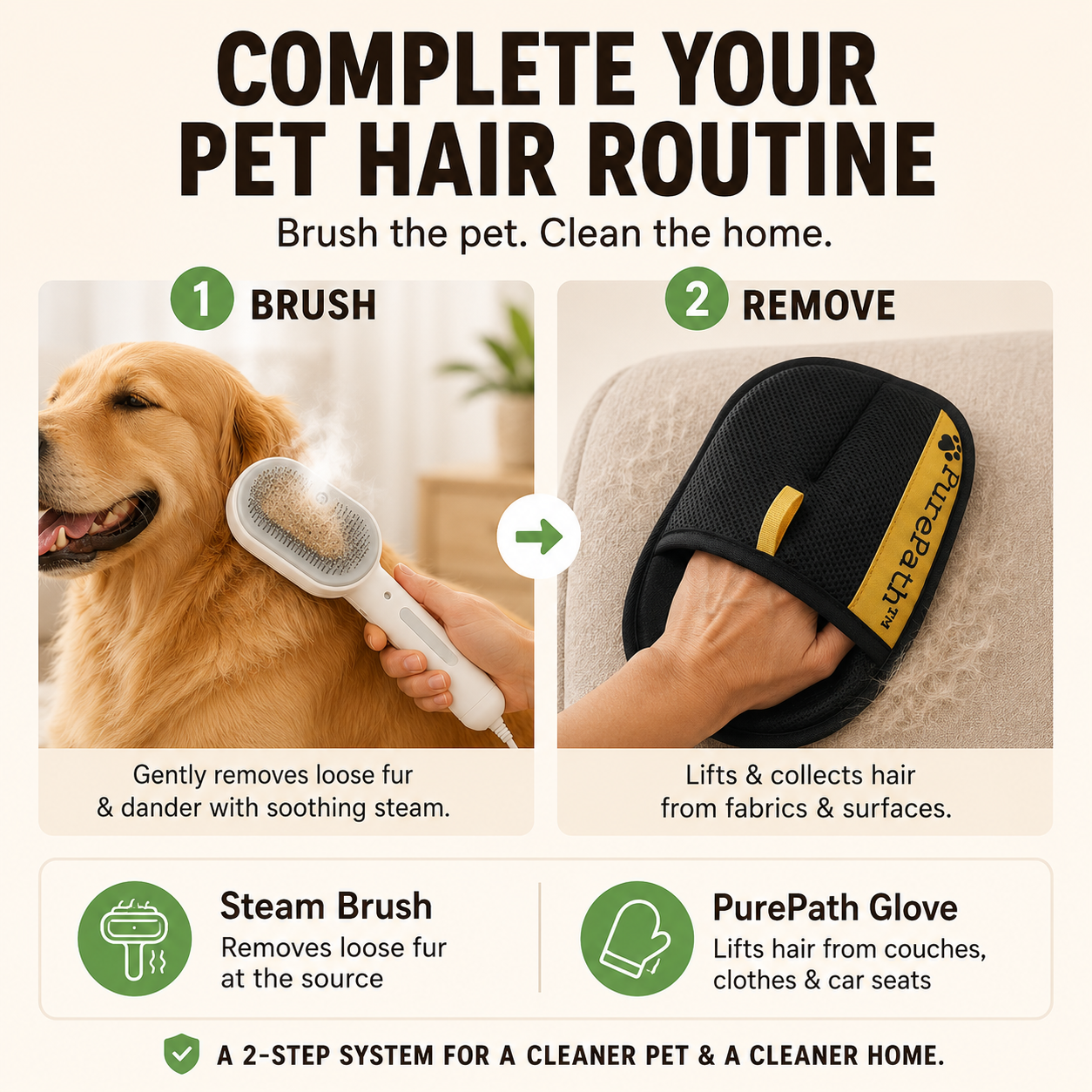PurePath Grooming Brush